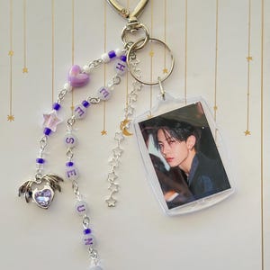 Enhypen bias keychain/bag charm