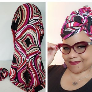 Fuchsia Turban - Etsy display picture 3