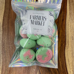 Freeze Dried Watermelon Taffy - Watermelon Taffy Treats 2.5 oz