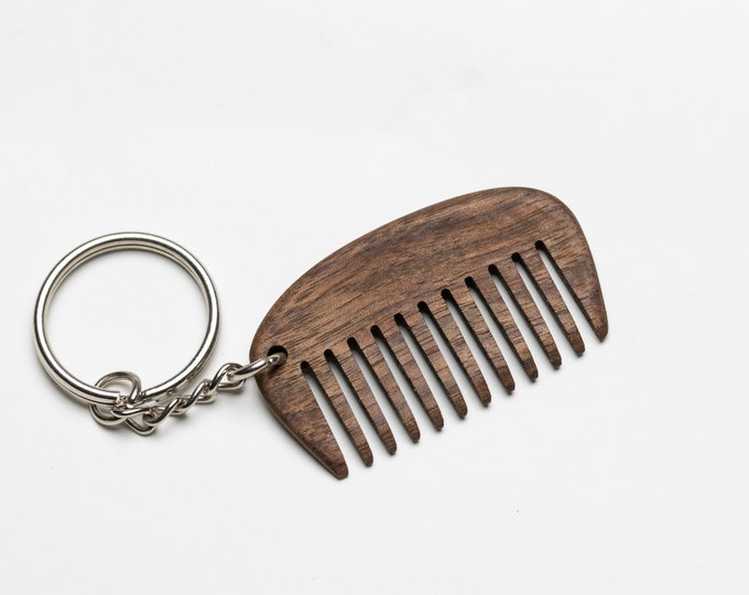 Handmade Wooden Beard Comb