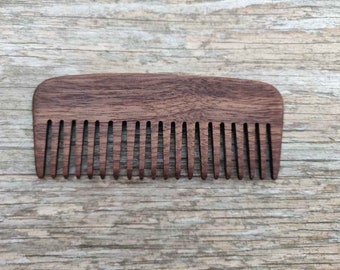 Holzkamm | Großer kamm | Handgemachter Bartkamm | Personalisierter Taschenkamm |   Weihnachtsgeschenk