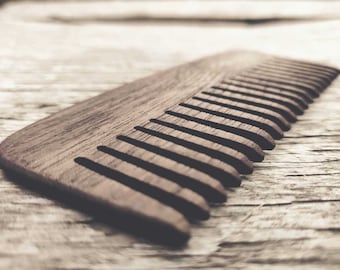 Holzkamm | Große benutzerdefinierte Kamm | Handgemachte Bart Kamm | Personalisierte Tasche Kamm |   Weihnachtsgeschenk