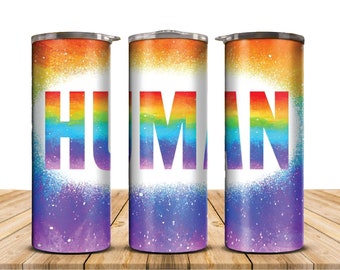 Pride Human 20 oz Tumbler,