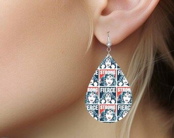 WW Teardrop Earrings