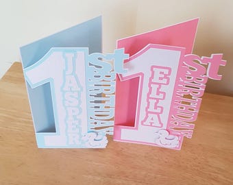 Personalised Birthday Card Daughter Girl Granddaughter Niece Son Sister Boy