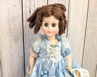 Vintage Madame Alexander Sarah Polk 1511 First Lady First Ladies of the United States Doll Collection Series II 13&quot; Original Box with stand