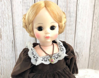 Vintage Madame Alexander Jane Findley 1509 Lady First Ladies of the United States Doll Collection Series II 13&quot; Original Box with stand
