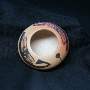 Vintage Priscilla Namingha Nampeyo Pottery Bowl SIGNED Hopi Indian Pottery Bowl, Hopi Polychrome Miniature Pot, Hopi American Indian Art,