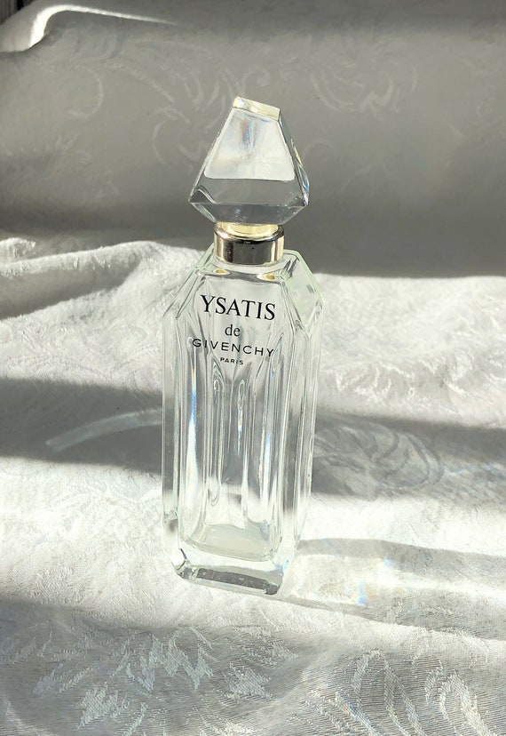 Vintage Givenchy Ysatis Perfume Bottle Crystal Vintage Art | Etsy