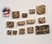 Custom Leather Stamps • Made in USA • 3/8 thick  Brass 