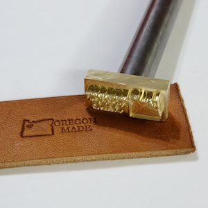 Oregon State Made Stamps, Made in the USA, Handle included