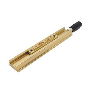 Hot Foil Letter Set Adapter•Made in USA•Brass•Leatherwork•Branding•