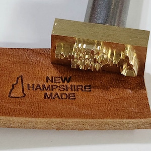 New Hampshire State Made Stamps, Made in the USA, Handle included