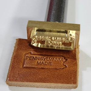 Pennsylvania State Made Stamps, Made in the USA, Handle included