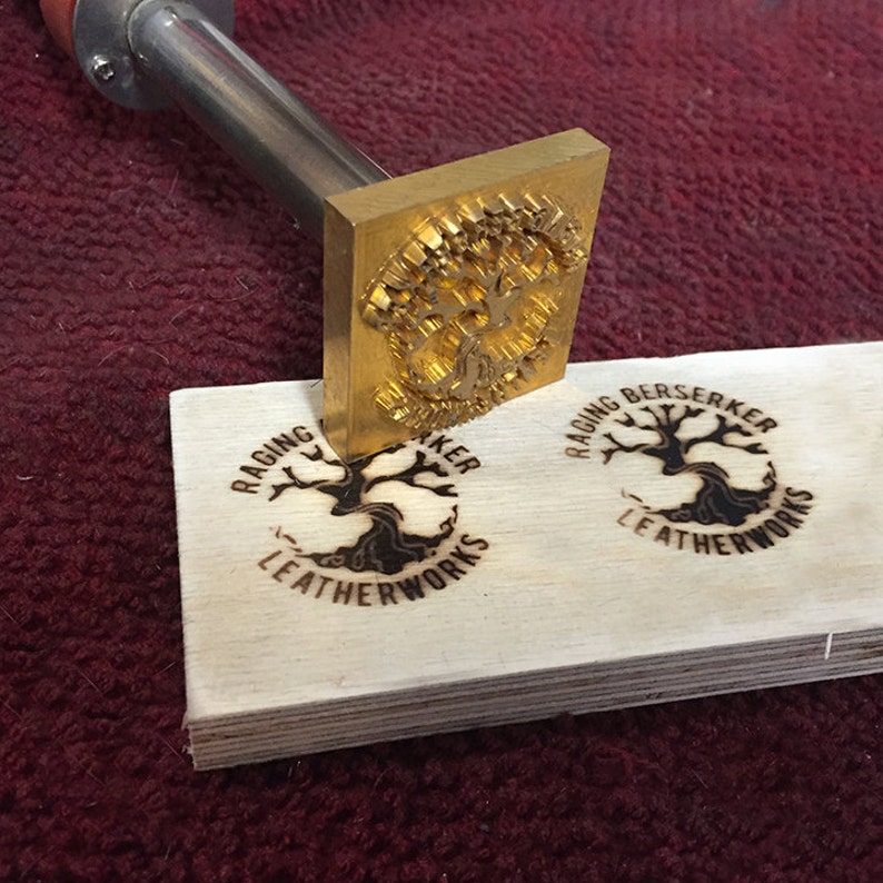 Custom Wood burning Stamp with Heavy Duty 80 watt 110 volt | Etsy