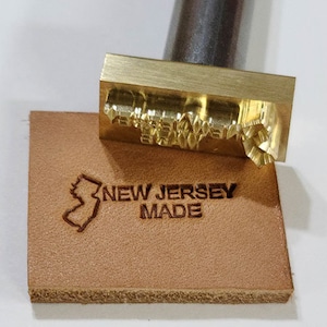 New Jersey State Made Stamps, Made in the USA, Handle included