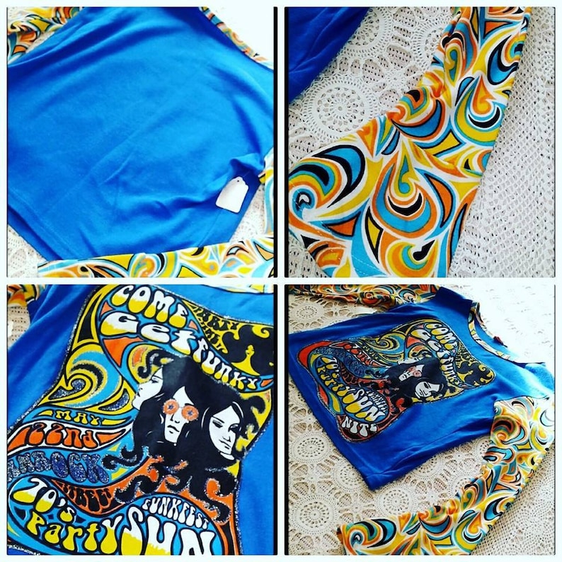 Groovy Vintage 70/'s Top