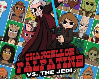 Chancellor Palpatine vs. the Jedi