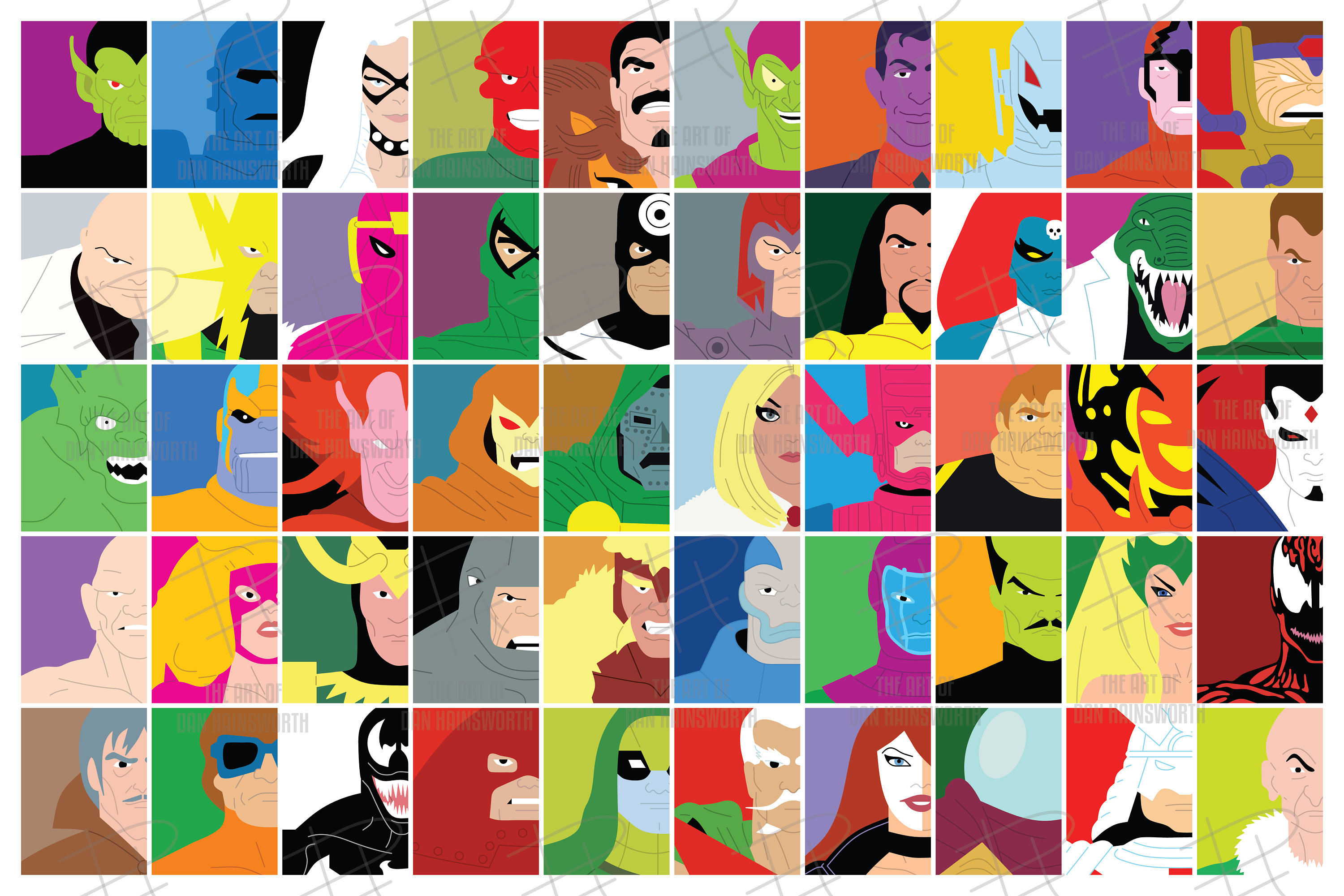 Marvel Villains - Etsy