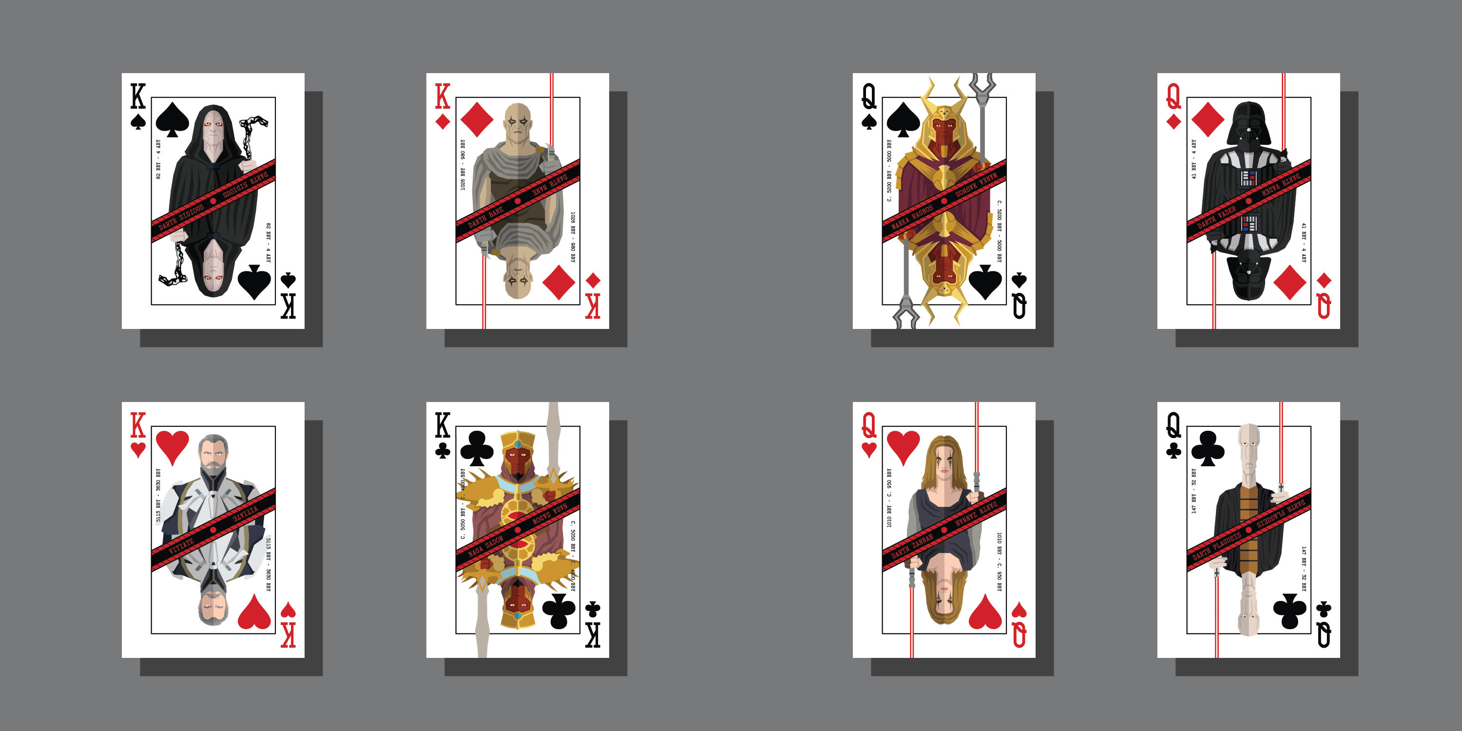 Sith Playing Cards - Etsy