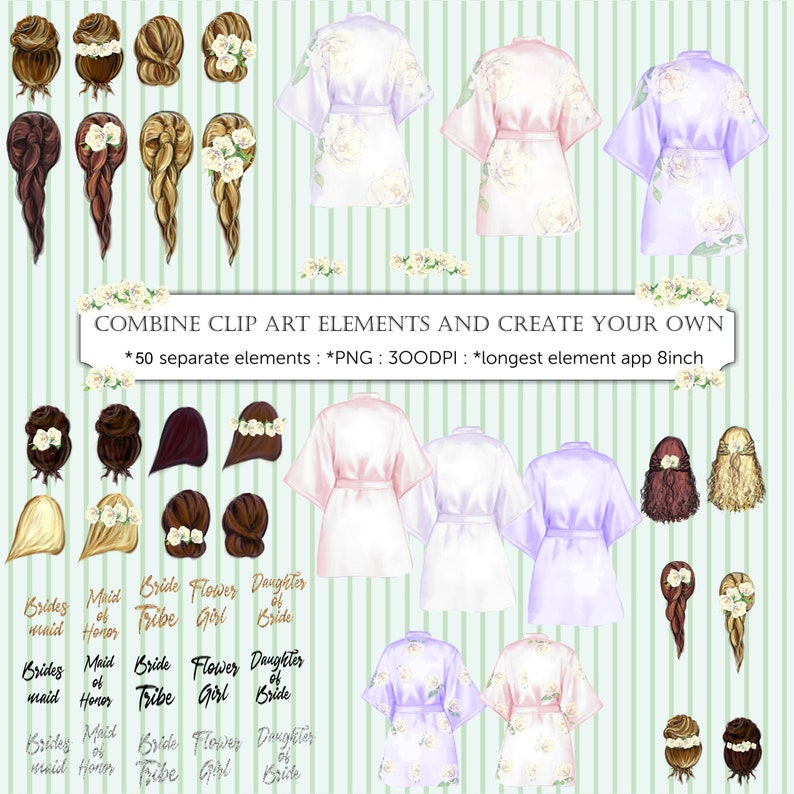 Download Bachelorette Party Hand Drawn Text Bridesmaid Robe Clipart Bride Clipart Bridal Shower Maid Of Honor Wedding Clipart Hairstyles Bride Tribe Clip Art Art Collectibles