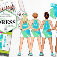 Personalised Netball Player Poem Print Gift - Etsy UK