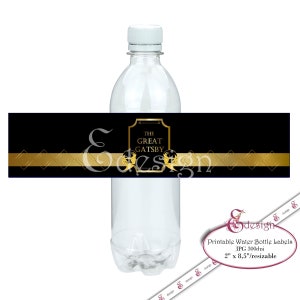 The GREAT GATSBY Printable Party Kit. Instant Download SET, Cupcake ...