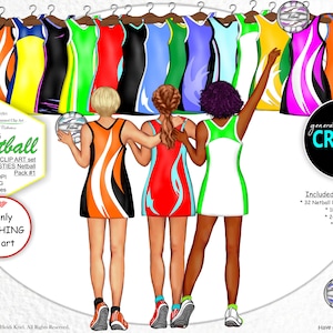 Vêtements Best Friend NETBALL | Ensemble de vêtements principalement complémentaires pour netball n° 1