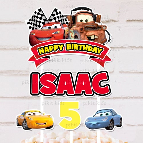 lightning mcqueen cake template