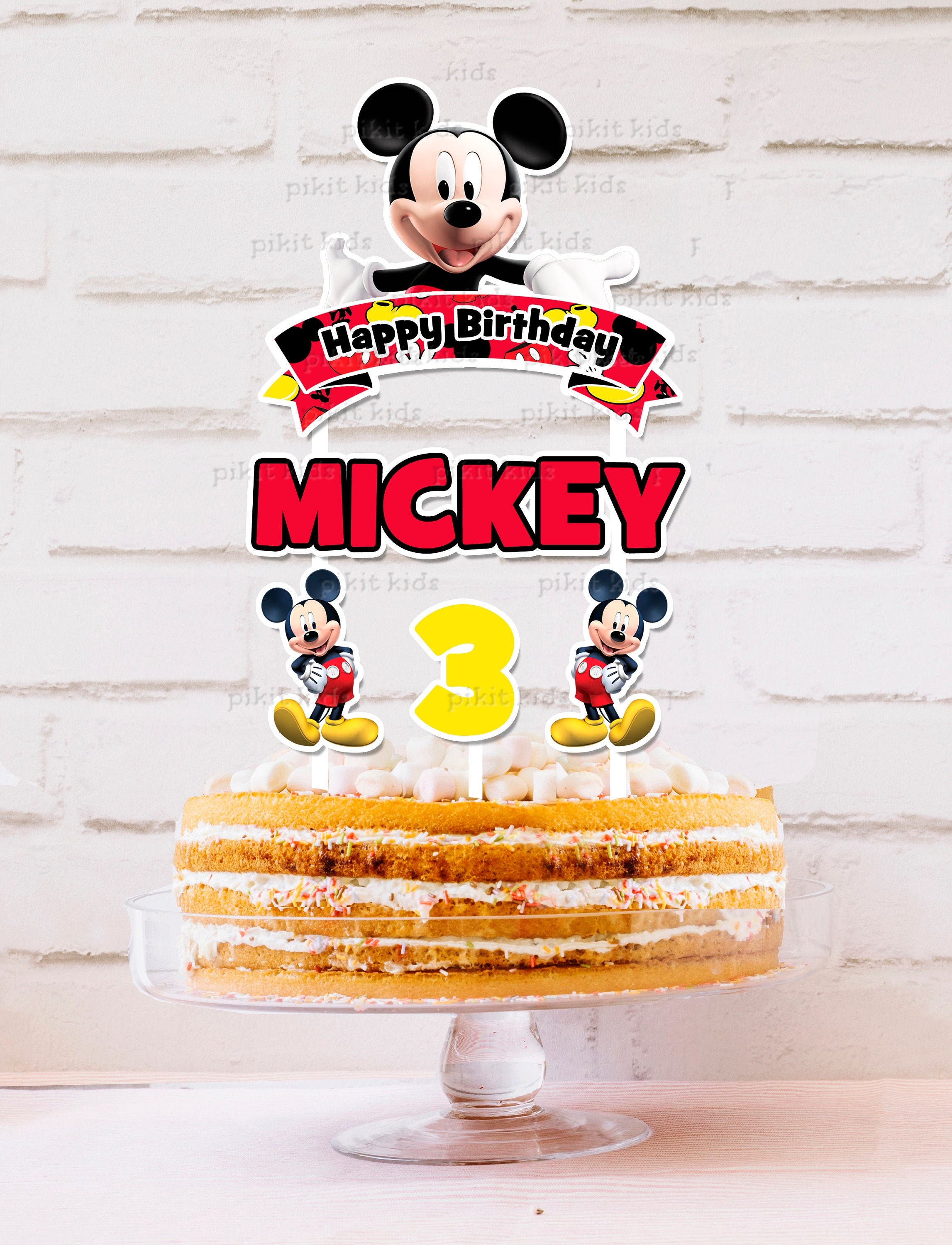 Mickey Birthday Banner Paper Fans Mouse Cupcake Toppers Mickey Door Sign Vindyeer Mouse Birthday Party Decorations Supplies Kit Mickey Cake Topper Mickey Garland Mickey Balloons 