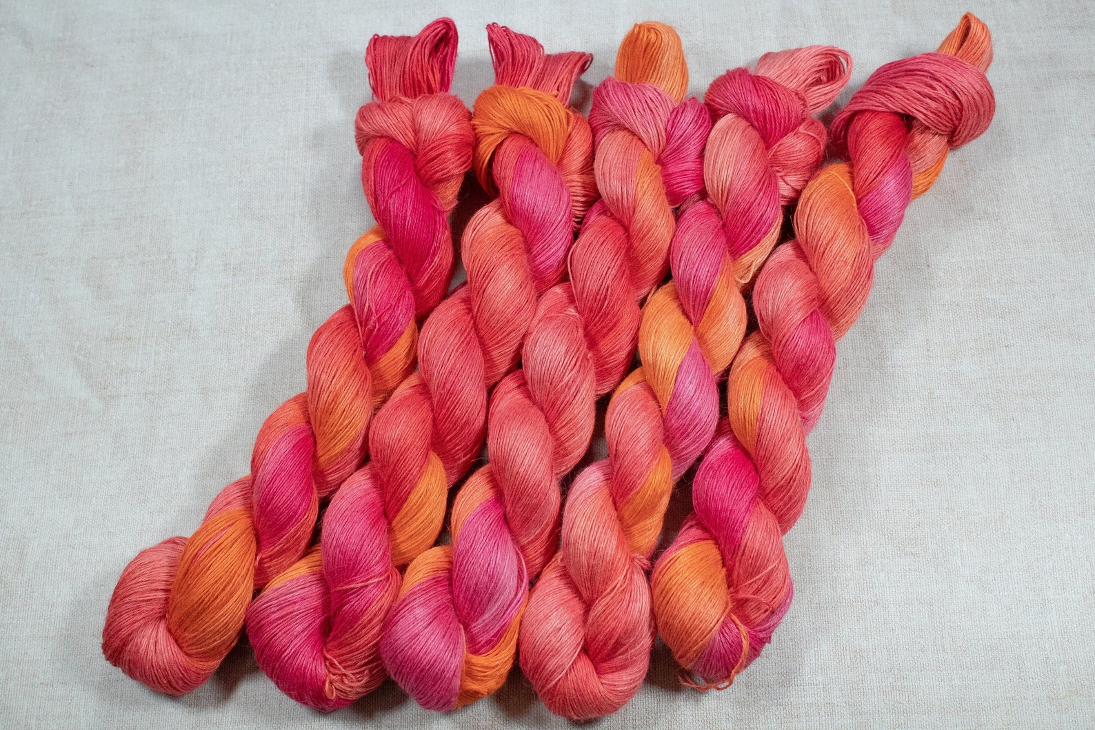 Hand Dyed Planty Yarn Plant Yarn Natural Fibres Plant Based Etsy