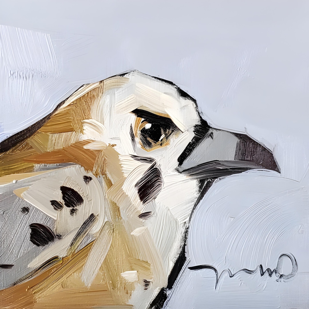 Bird Art PRINT of Oil Painting by Artist Jose TRUJILLO 16x16 - Etsy Canada