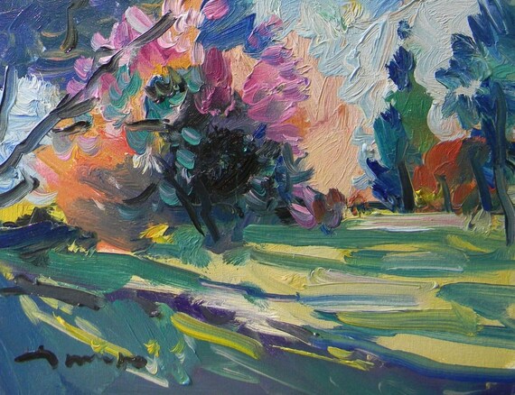 Jose Trujillo Original Oil Painting California Impressionism | Etsy