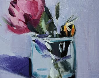 花乙女コレクション【Tomizawa 仮題・フランス人形 水彩画】 花乙女