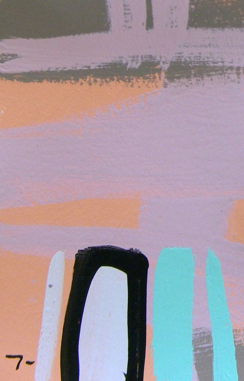 Acrylic Painting Designer Art Abstract SIGNED Contemporary 013 JOSE TRUJILLO