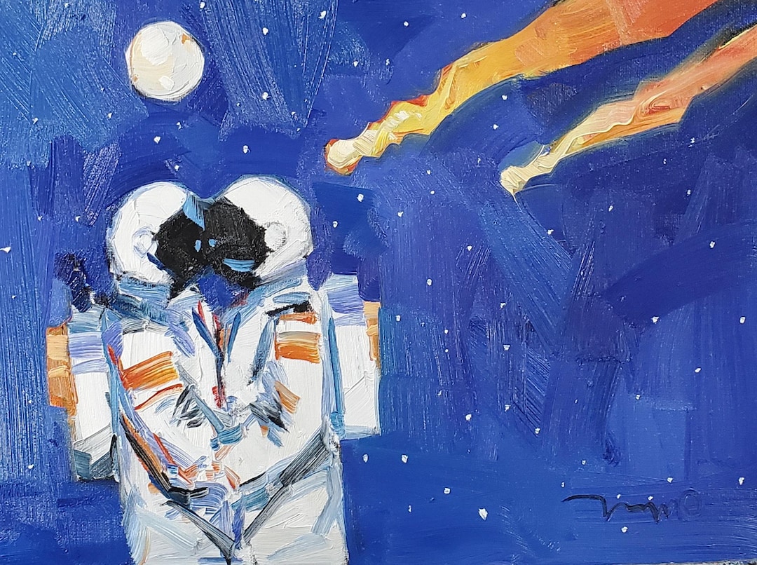 宇宙愛ロマンティックアート アーティスト Jose Trujillo による油絵の