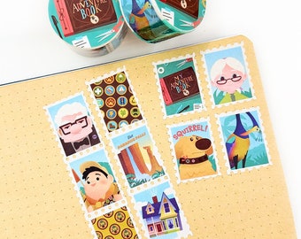 Adventure is Out There Stamp Washi Tape - 25mm x 5m