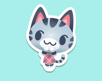 Lolly Cute Vinyl Sticker - Animal Crossing