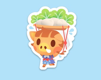 Daisy Mae Cute Vinyl Sticker - Animal Crossing