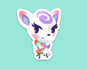 Diana Cute Vinyl Sticker - Animal Crossing