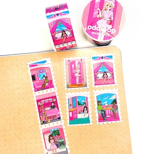 Life in Plastic Stamp Washi Tape 25mm x 5m