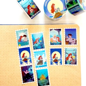 Under the Sea Stamp Washi Tape 25mm x 5m