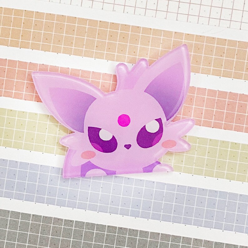 Washi Cutter Eeveelutions All 9 Available Espeon (A Grade)