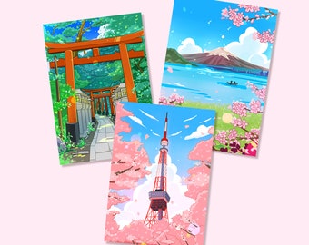 Travel Japan 4"x6" Postcard / Print