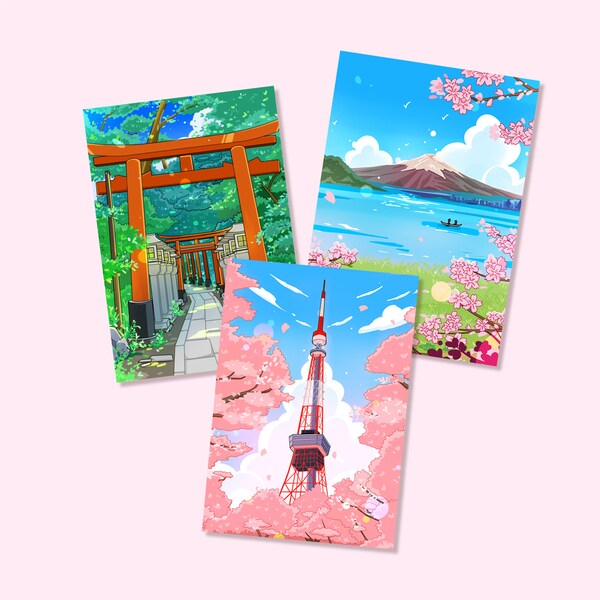 Travel Japan 4"x6" Postcard / Print