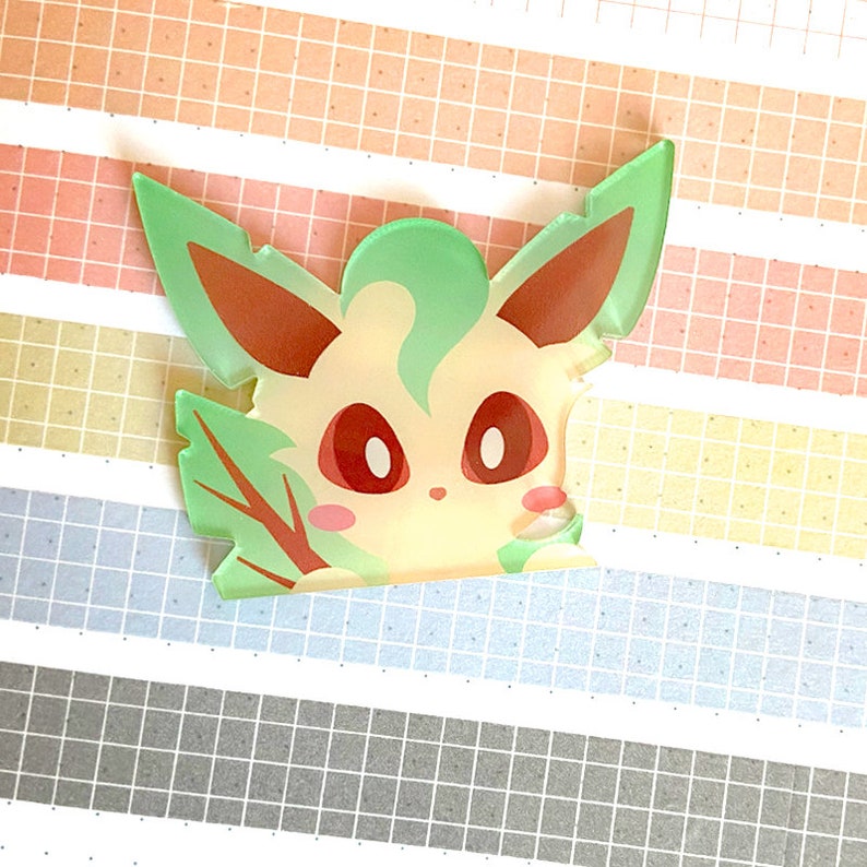 Washi Cutter Eeveelutions All 9 Available Leafeon (A Grade)