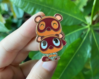 Timmy and Tommy Enamel Pin - Animal Crossing