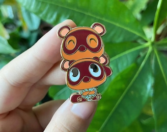 Timmy & Tommy Enamel Pin - Animal Crossing