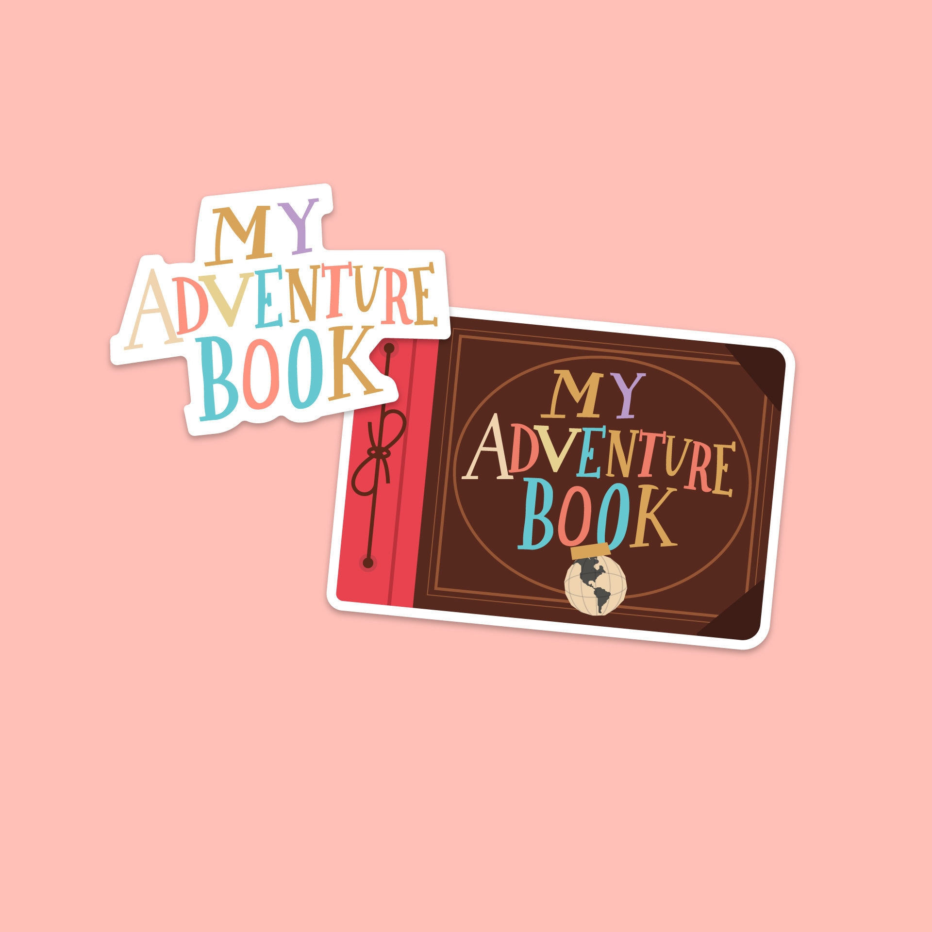 Adventure Book Cute Vinyl Sticker