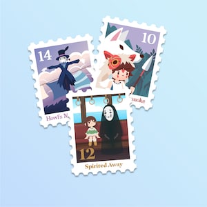 Stamp Vinyl - Japanese Anime Sticker